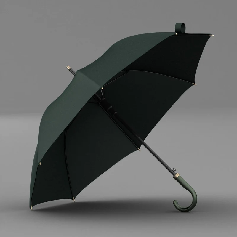 Luxury Leather Handle Umbrella - OL121