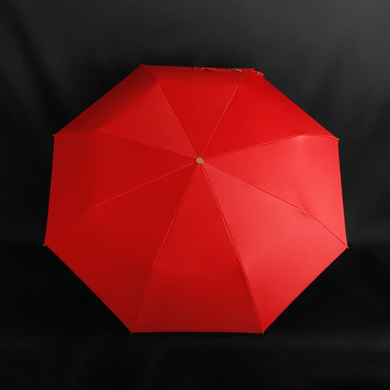 Fancy Red Umbrella with Scorpion Handle