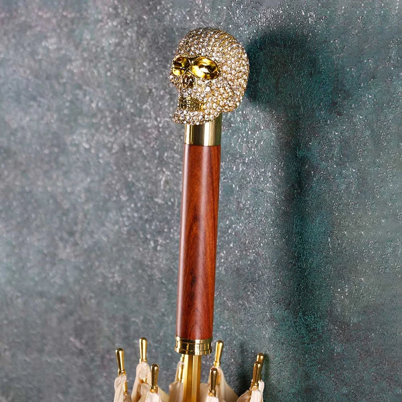 Diamond Skull Umbrella