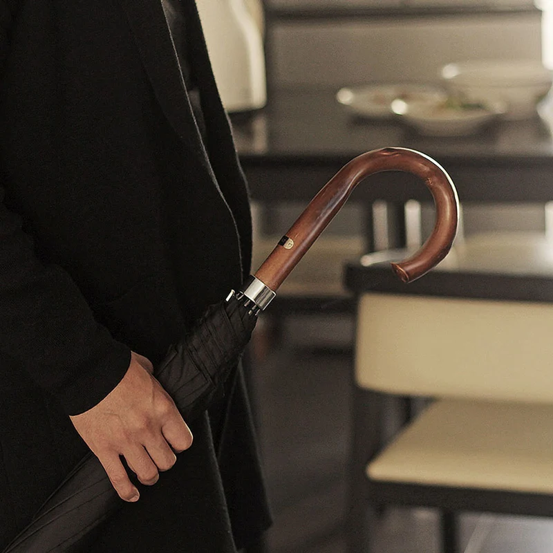 Gents Black Umbrella - OL110