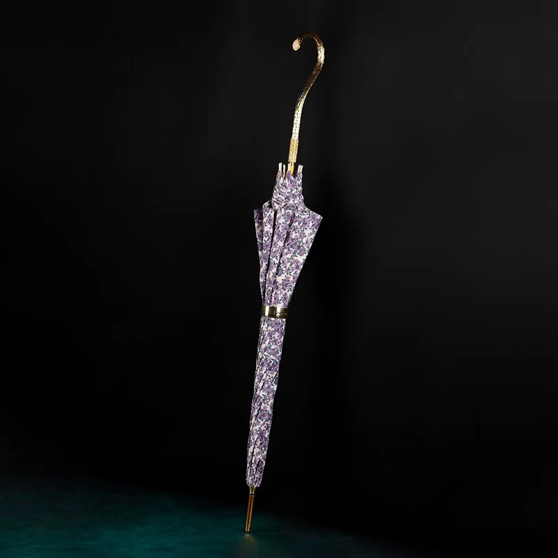 Purple Flower Umbrella