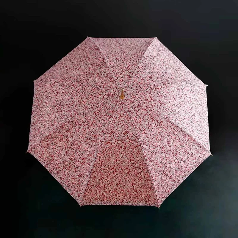 Pink Floral Umbrella