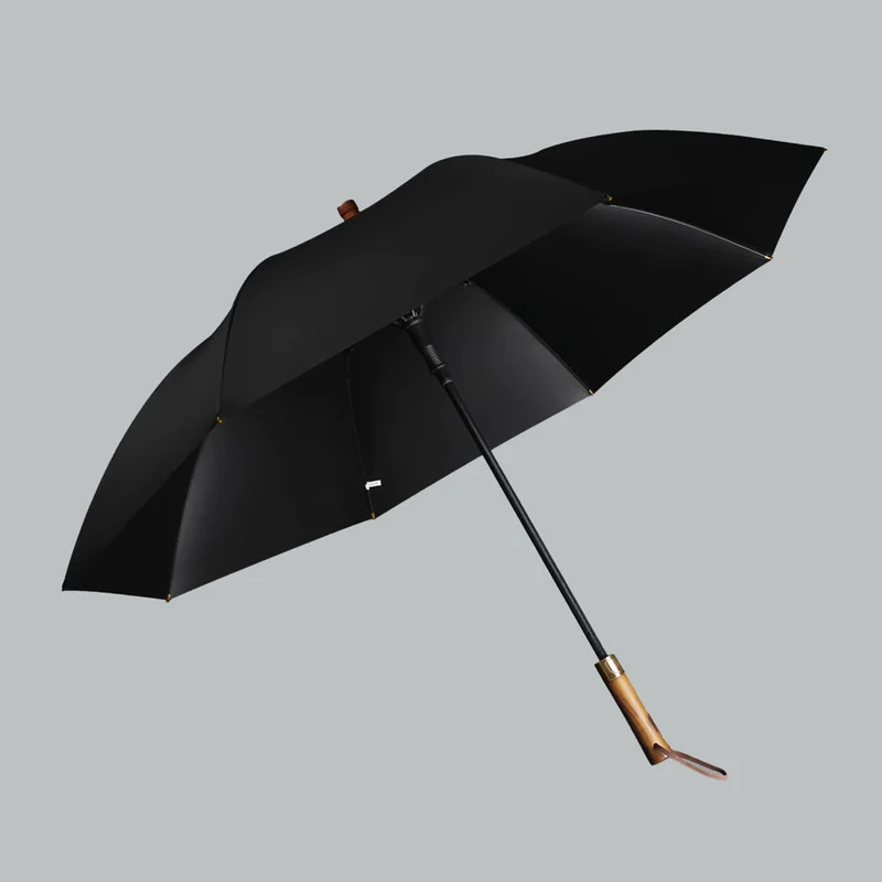 Long Umbrella with Wooden Handle - PL122