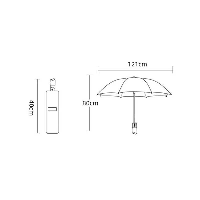 Big Folding Umbrella - PF121