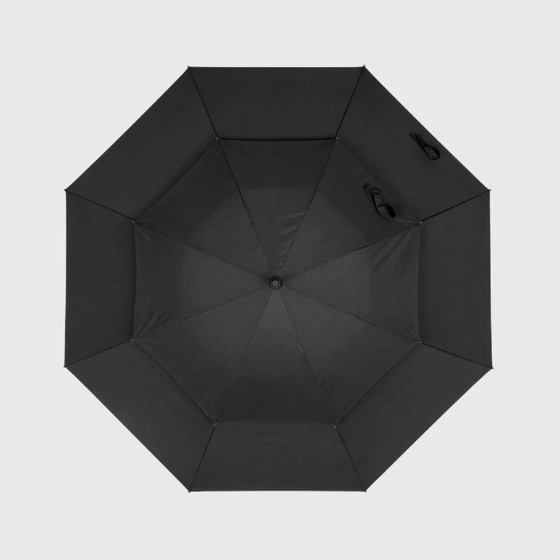 Double Canopy Golf Umbrella with Wooden Handle - PL135
