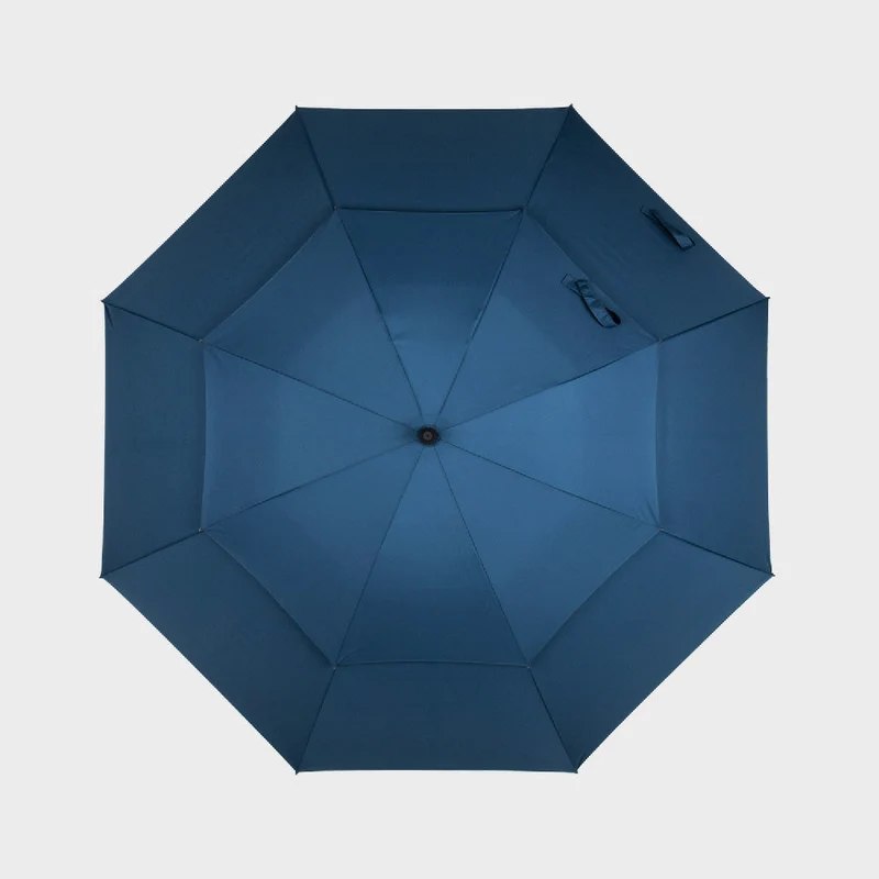 Double Canopy Golf Umbrella with Wooden Handle - PL135