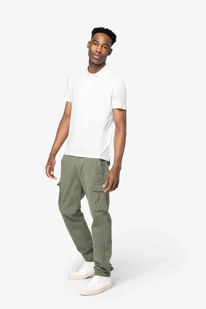 NS200 - Polo en jersey écoresponsable homme