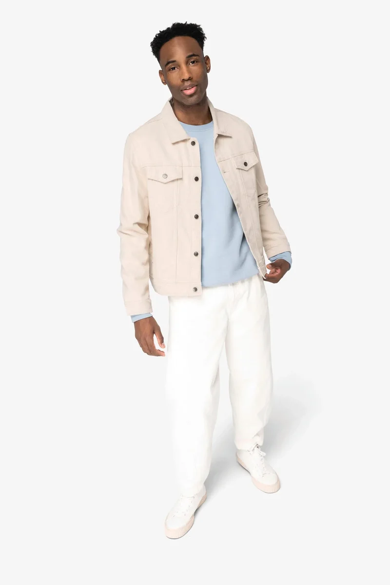 NS606 - Veste écoresponsable en chanvre homme