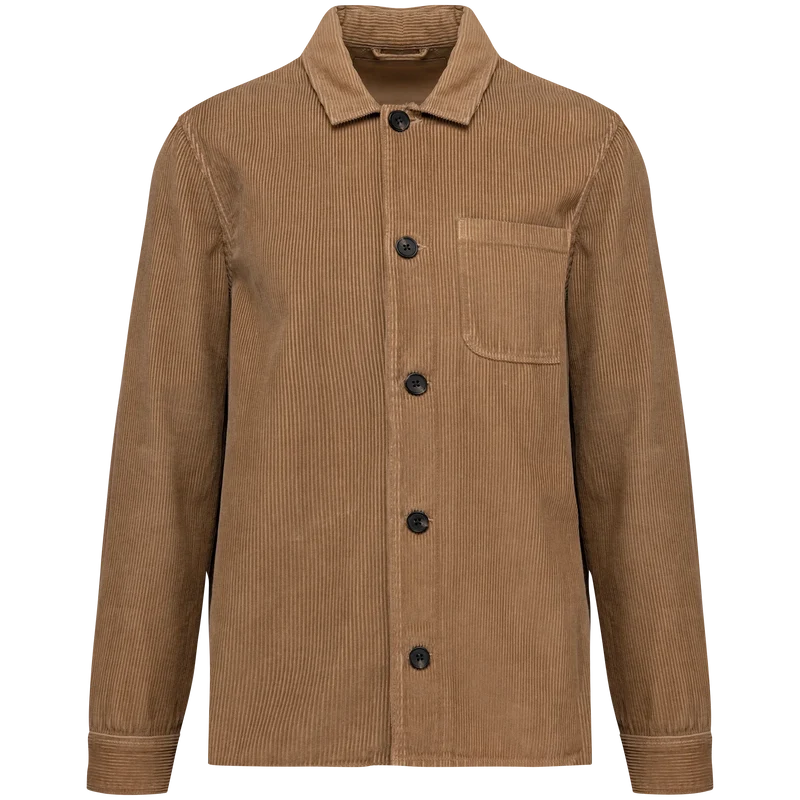 NS603 - Veste écoresponsable en velours côtelé homme