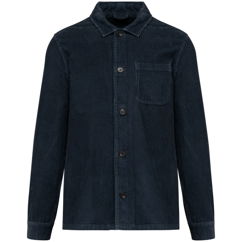 NS603 - Veste écoresponsable en velours côtelé homme