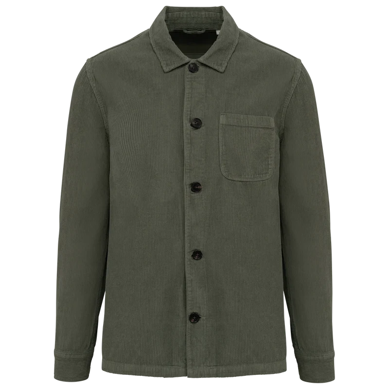 NS603 - Veste écoresponsable en velours côtelé homme