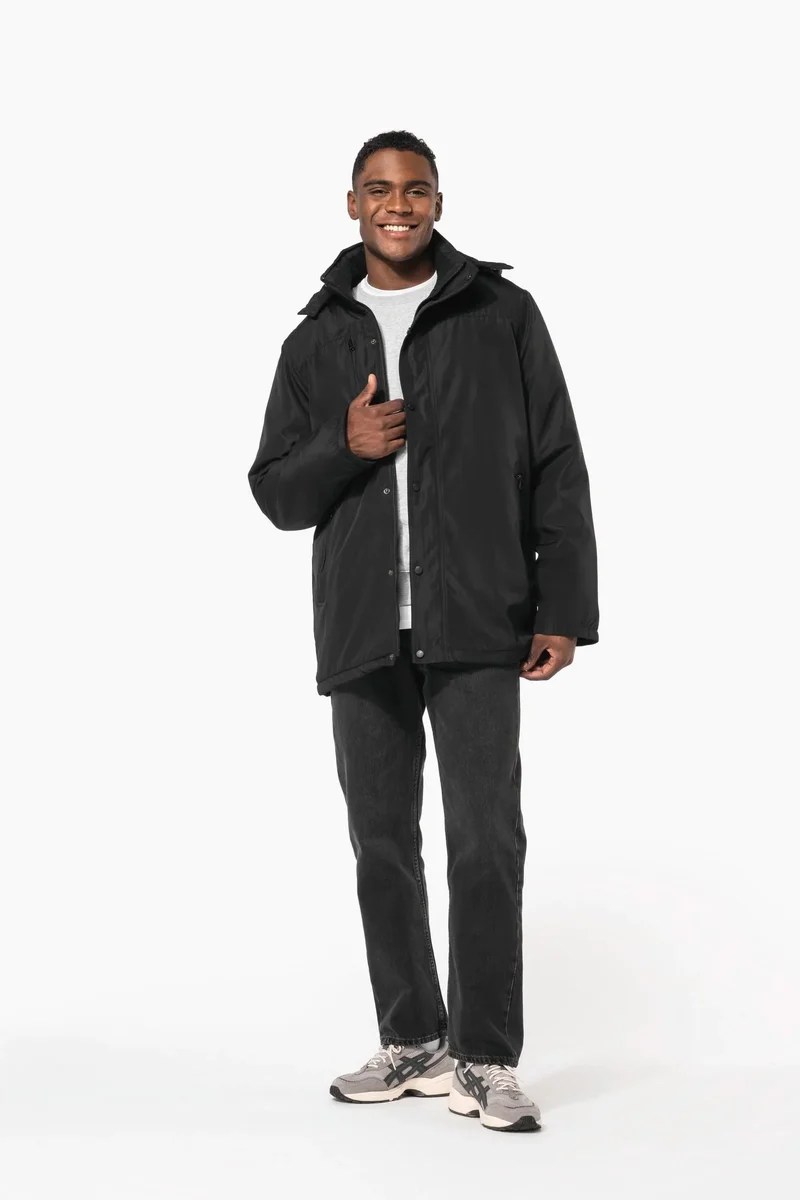 K656 - Parka avec capuche amovible homme