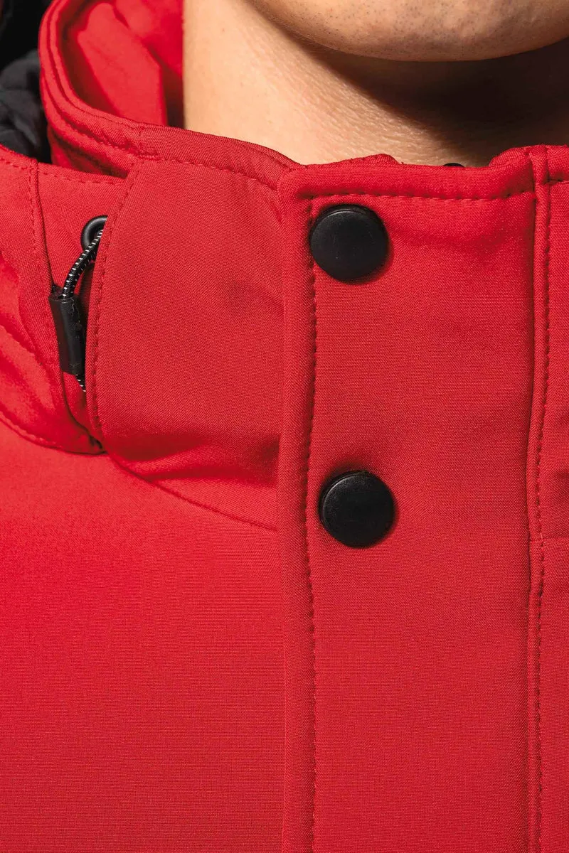 K650 - Parka softshell doublée capuche homme