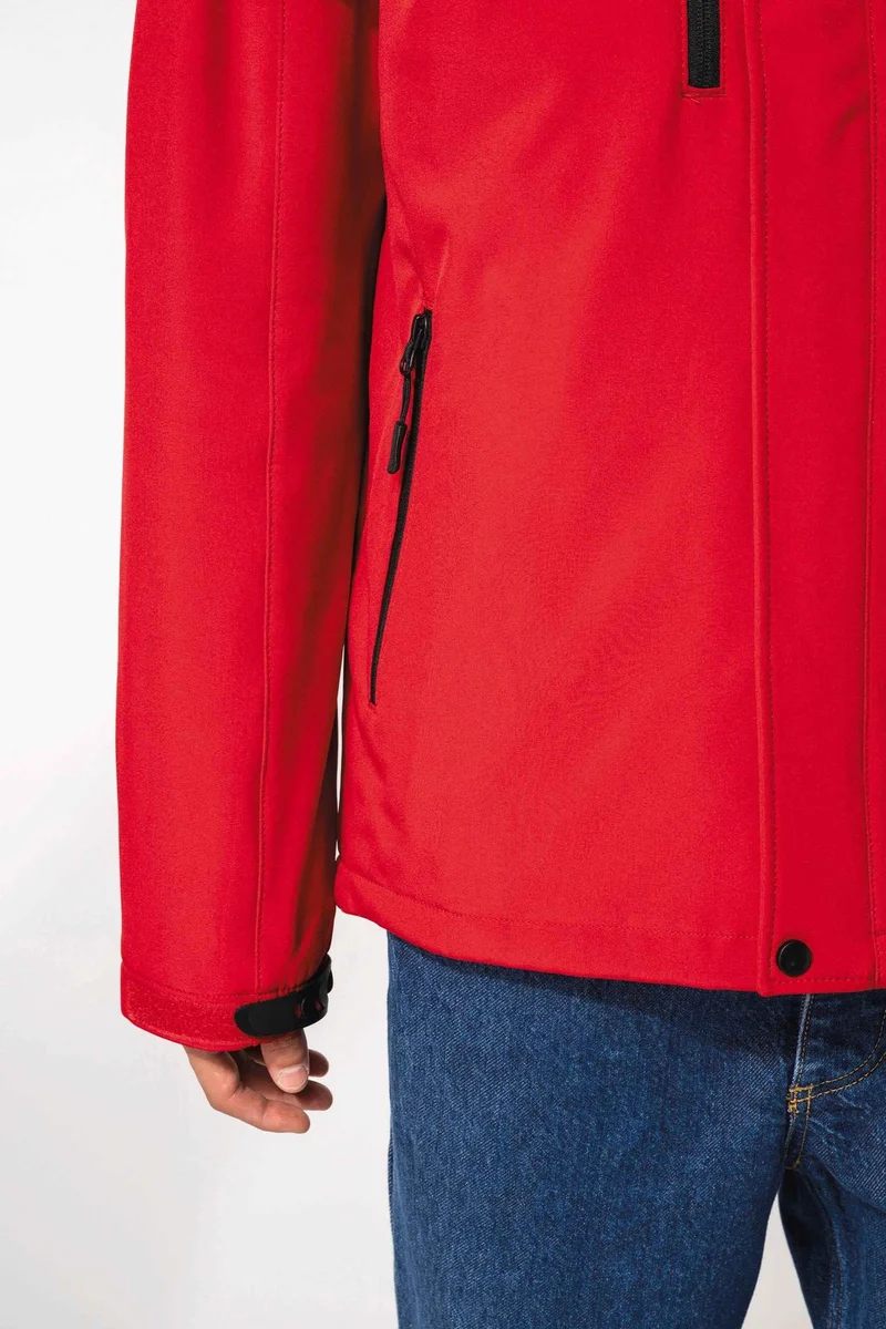 K650 - Parka softshell doublée capuche homme