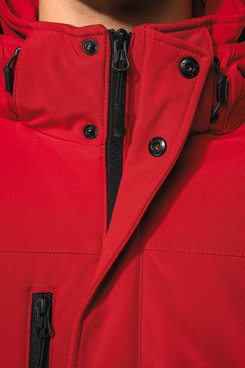 K650 - Parka softshell doublée capuche homme