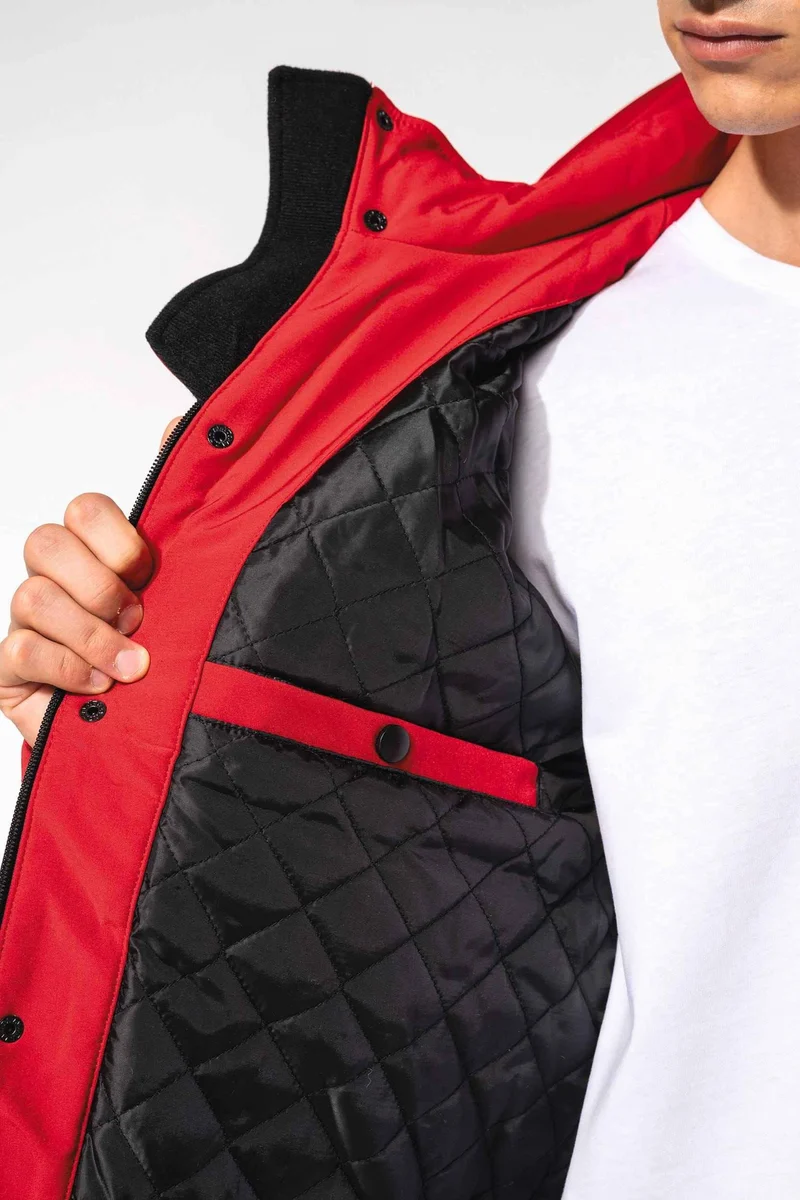 K650 - Parka softshell doublée capuche homme
