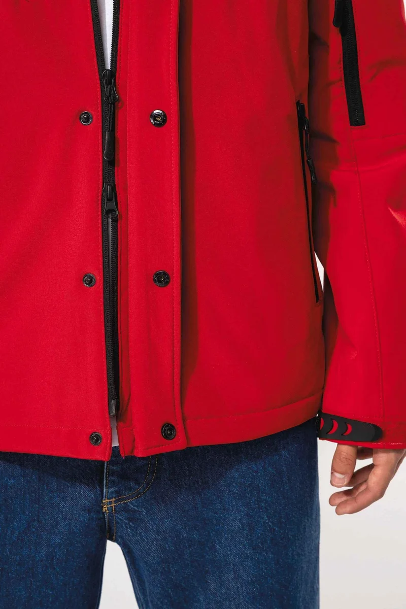 K650 - Parka softshell doublée capuche homme