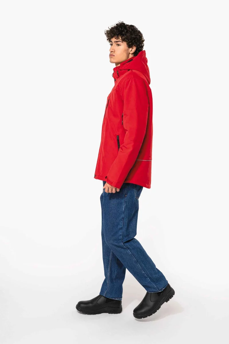 K650 - Parka softshell doublée capuche homme