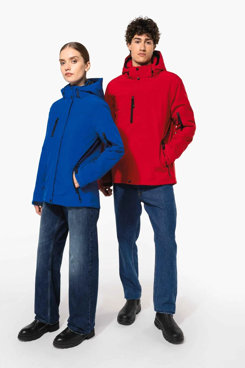 K650 - Parka softshell doublée capuche homme