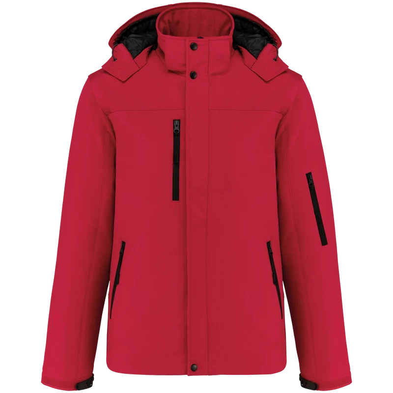 K650 - Parka softshell doublée capuche homme