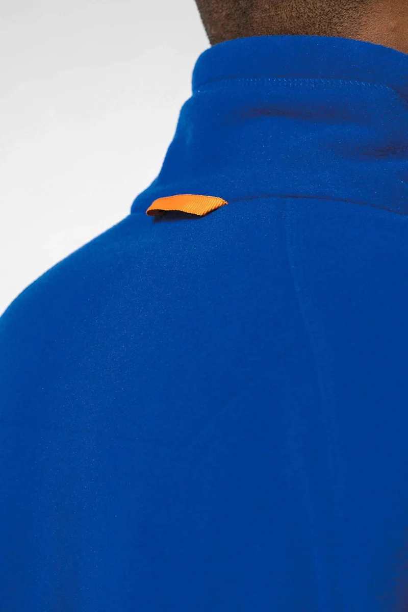 K917 - Veste micropolaire zippée manches raglan homme