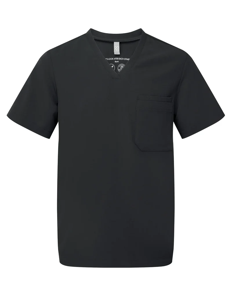 NN200 - Tunique stretch manches courtes homme