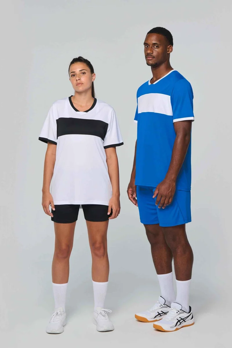 PA4000 - Maillot multisport manches courtes unisexe