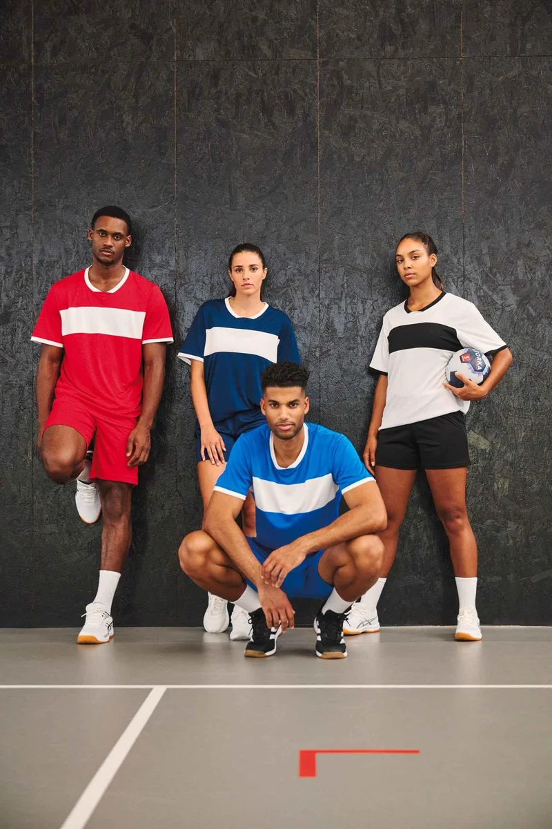 PA4000 - Maillot multisport manches courtes unisexe