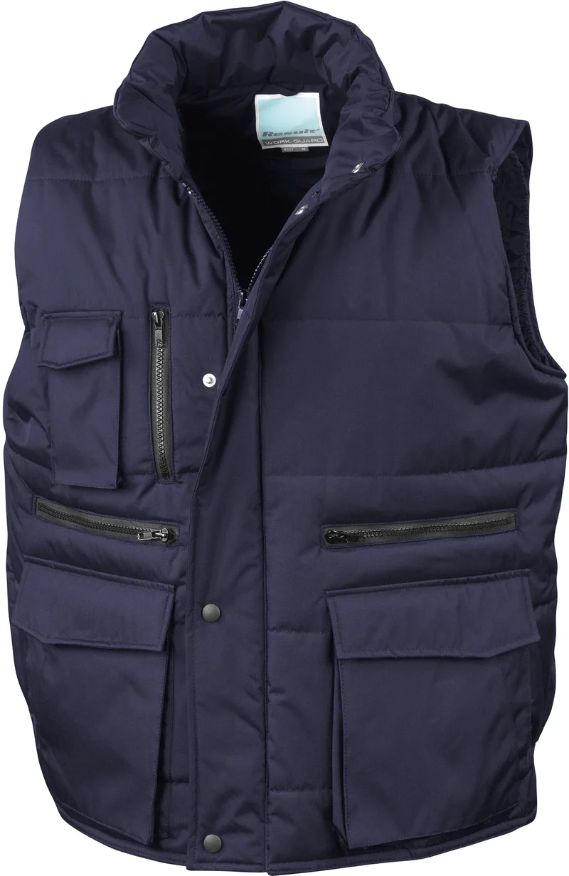 R127 - Bodywarmer matelassé Ripstop