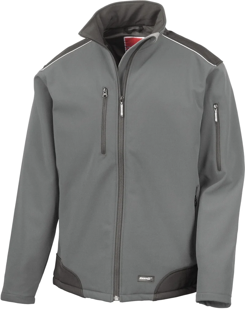 R124 - Veste de travail softshell Ripstop avec Cordura®