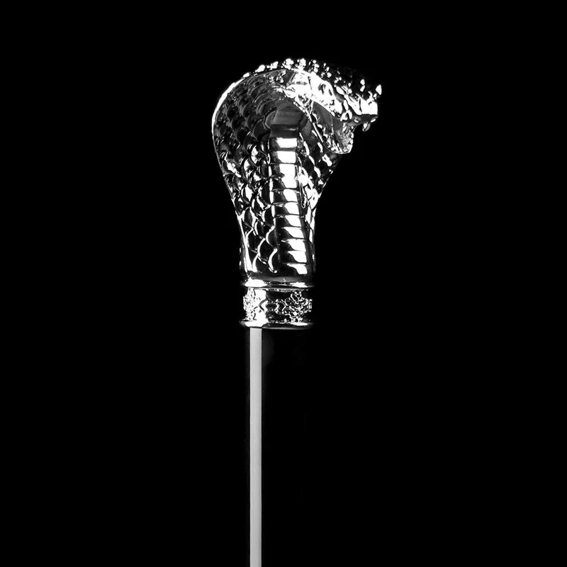Silver Cobra Head Umbrella