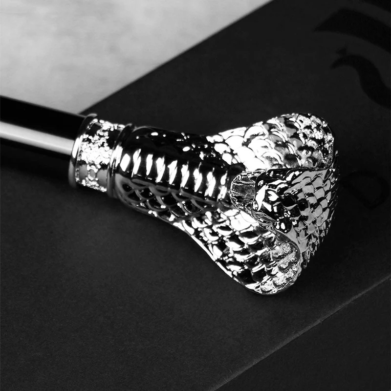 Silver Cobra Head Umbrella