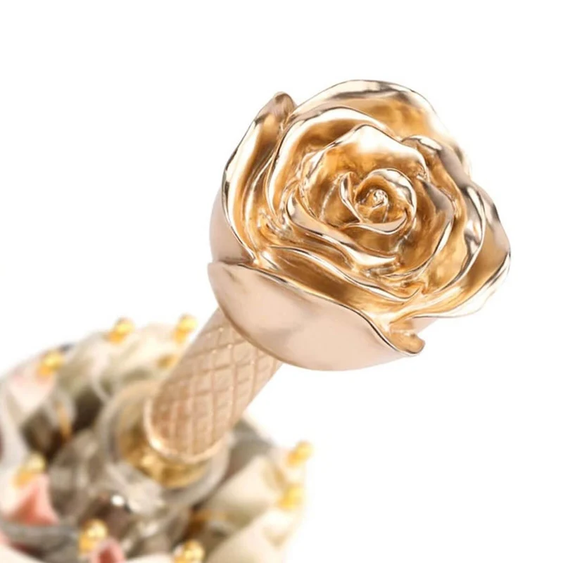 Luxury Ladies Umbrella - Rose Flower