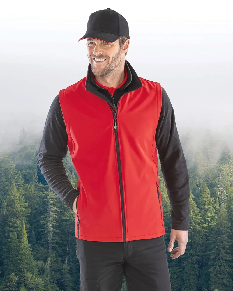 R232M - Bodywarmer Softshell Homme Printable