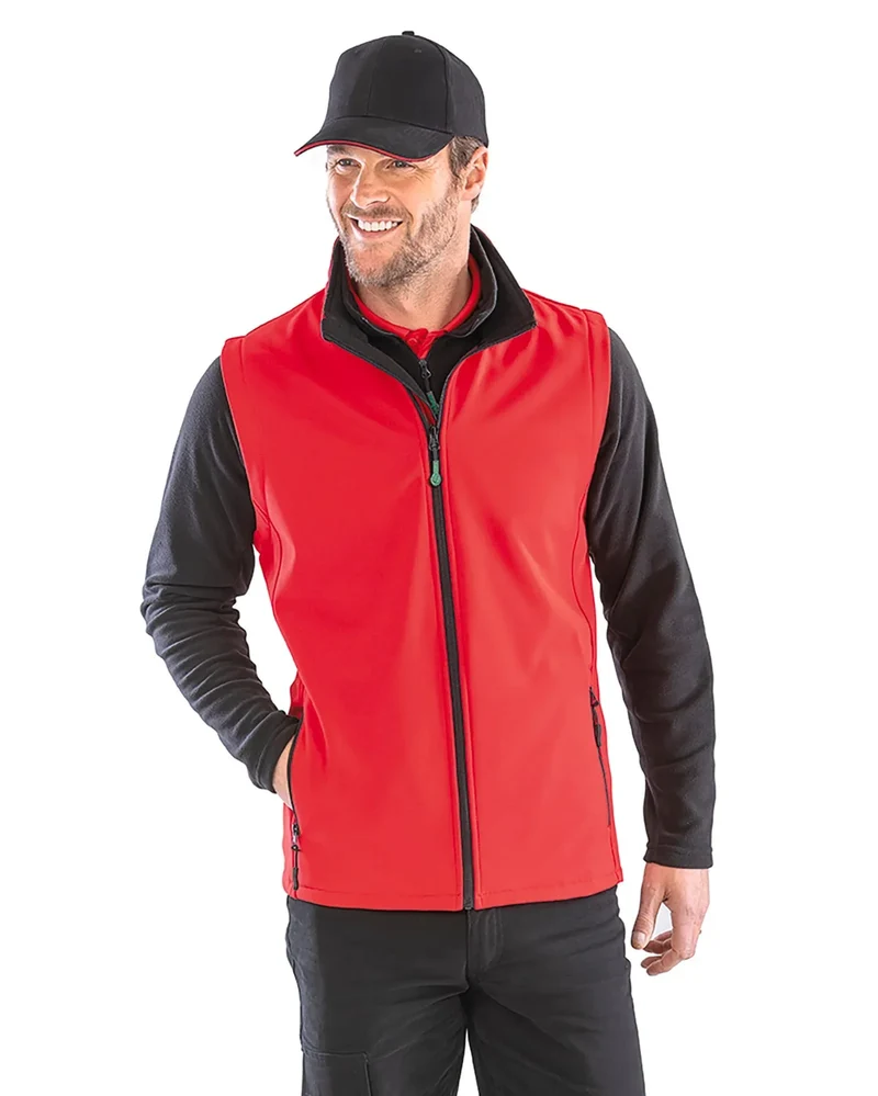 R232M - Bodywarmer Softshell Homme Printable