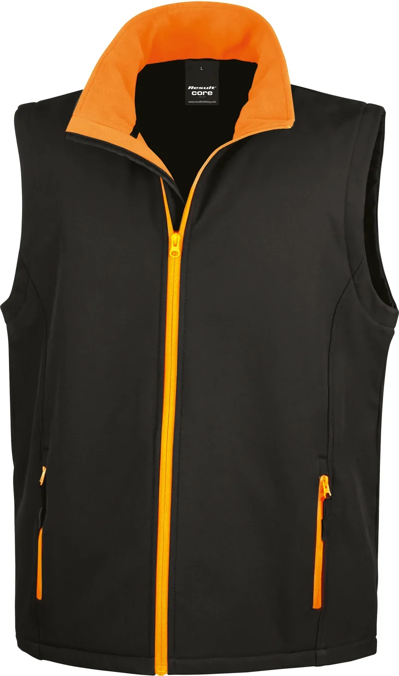 R232M - Bodywarmer Softshell Homme Printable