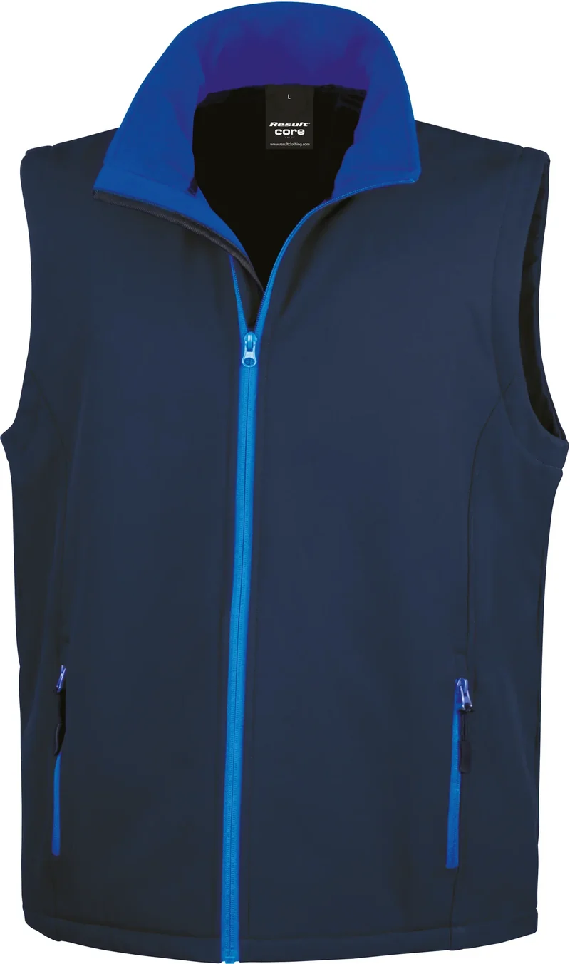 R232M - Bodywarmer Softshell Homme Printable