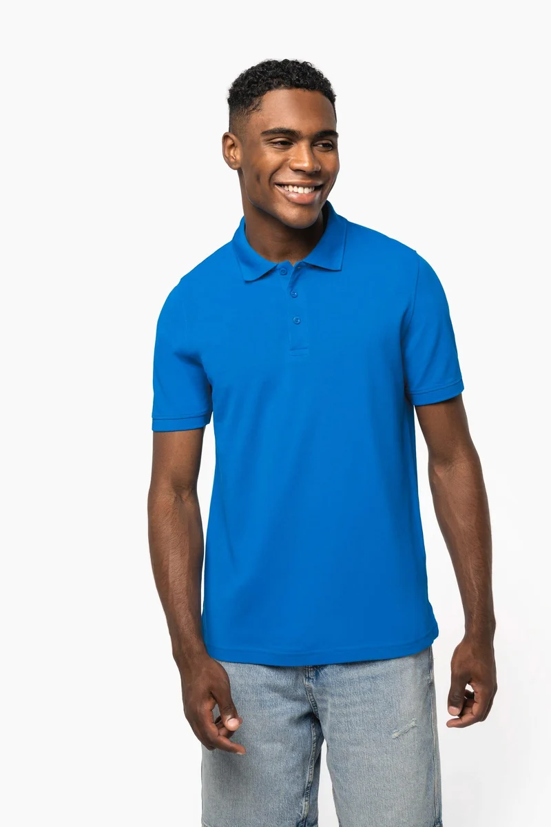 K241 - Polo piqué manches courtes homme