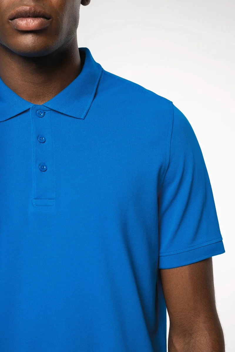 K241 - Polo piqué manches courtes homme