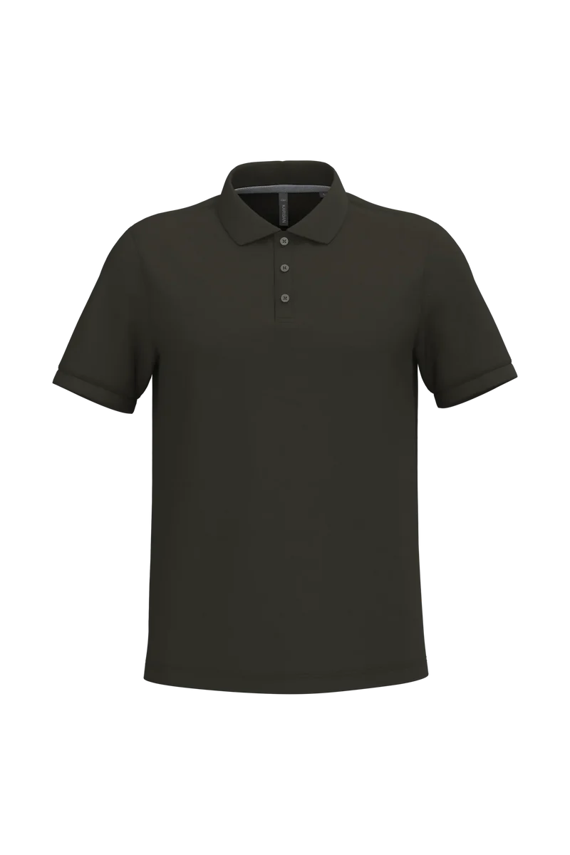 K241 - Polo piqué manches courtes homme