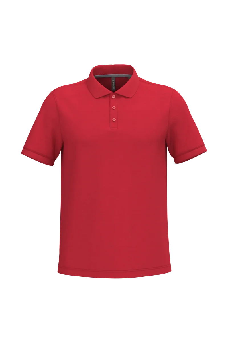 K241 - Polo piqué manches courtes homme