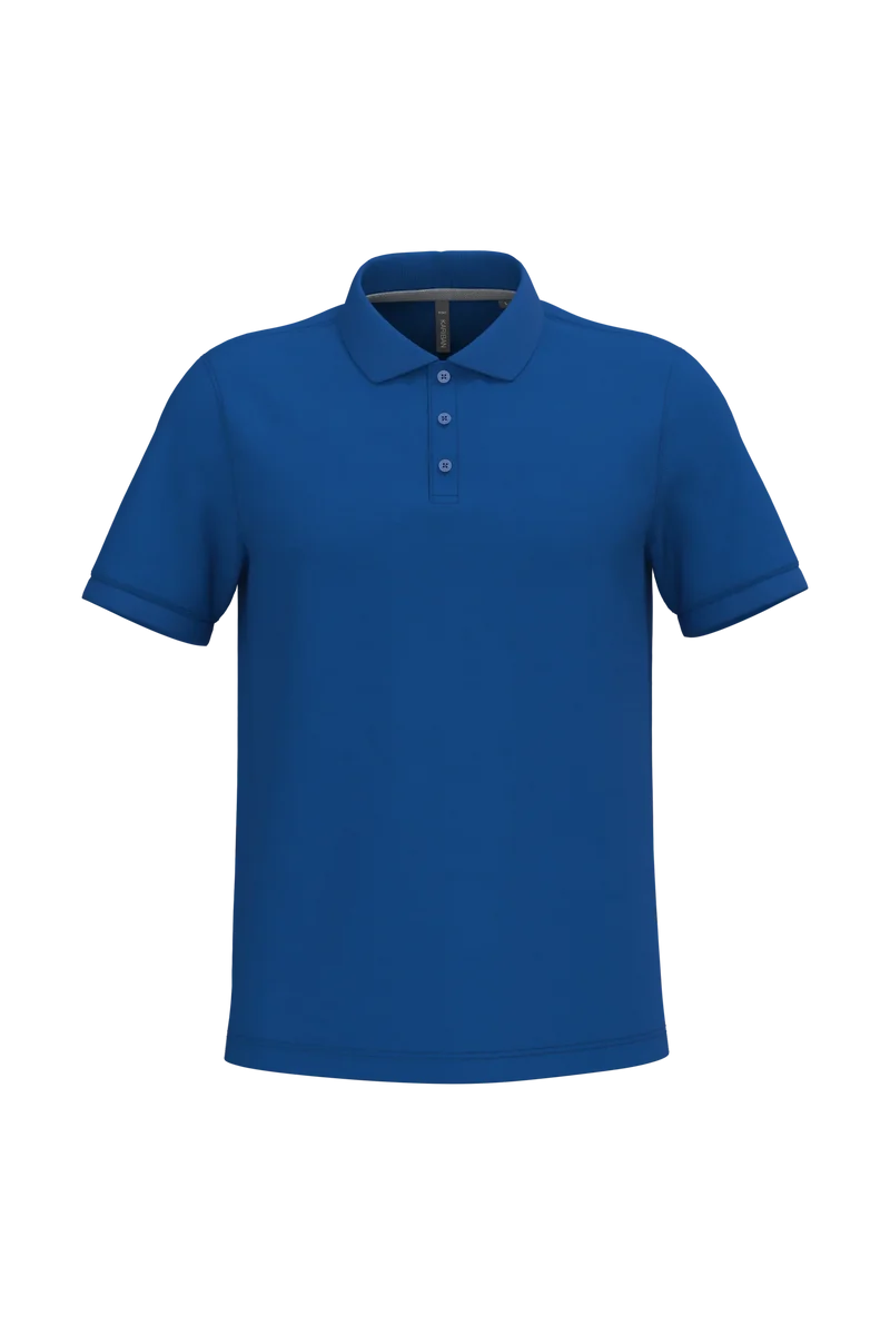 K241 - Polo piqué manches courtes homme
