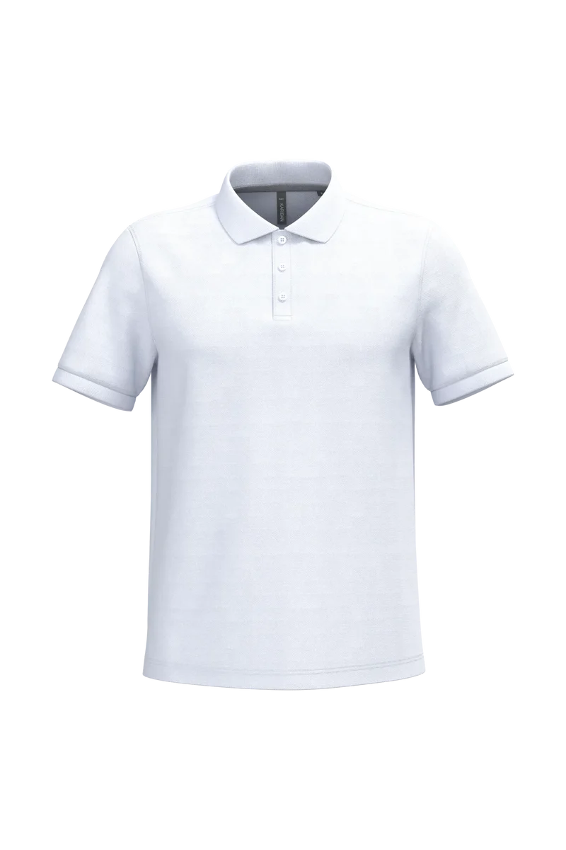 K241 - Polo piqué manches courtes homme