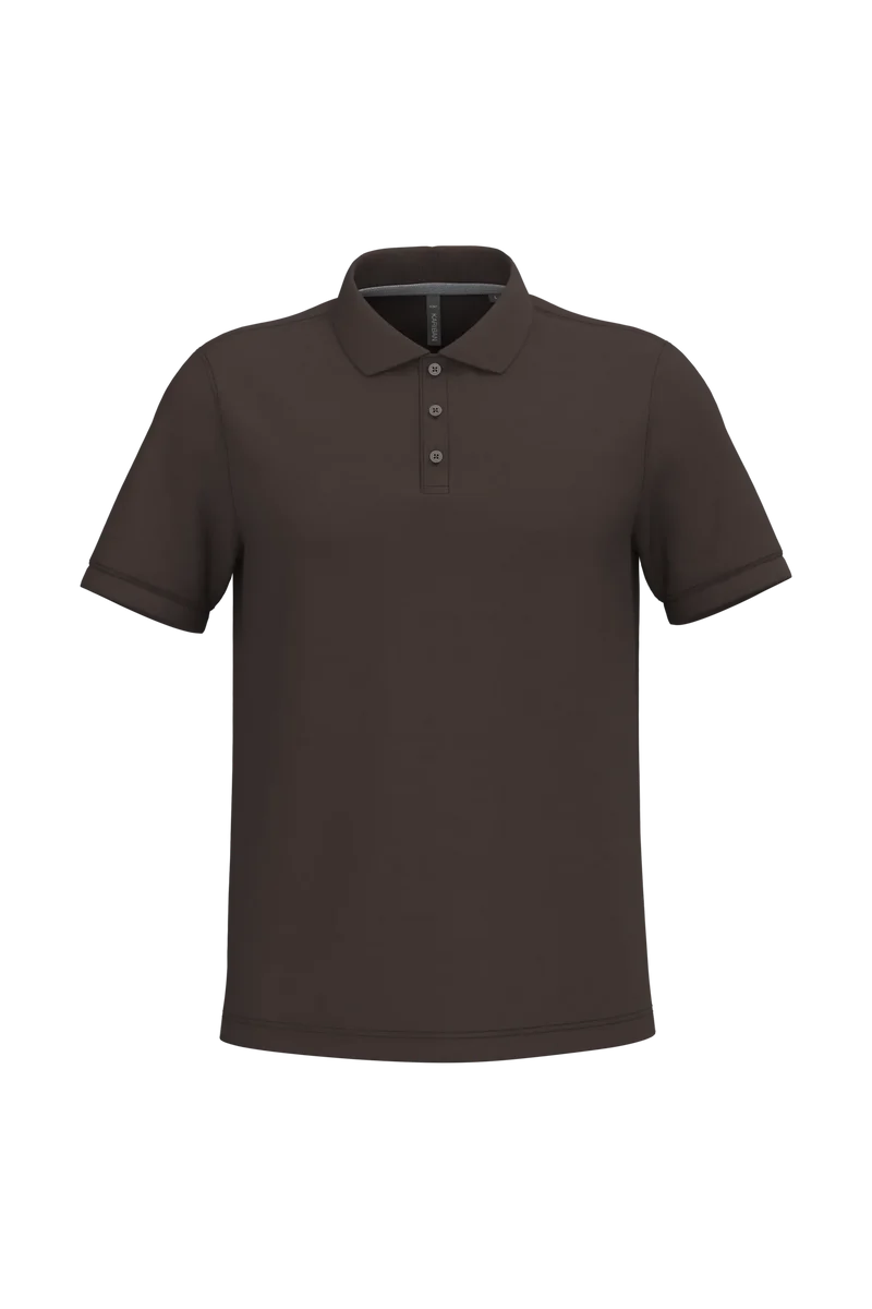 K241 - Polo piqué manches courtes homme