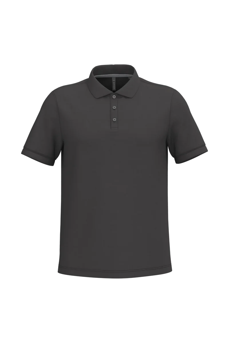 K241 - Polo piqué manches courtes homme
