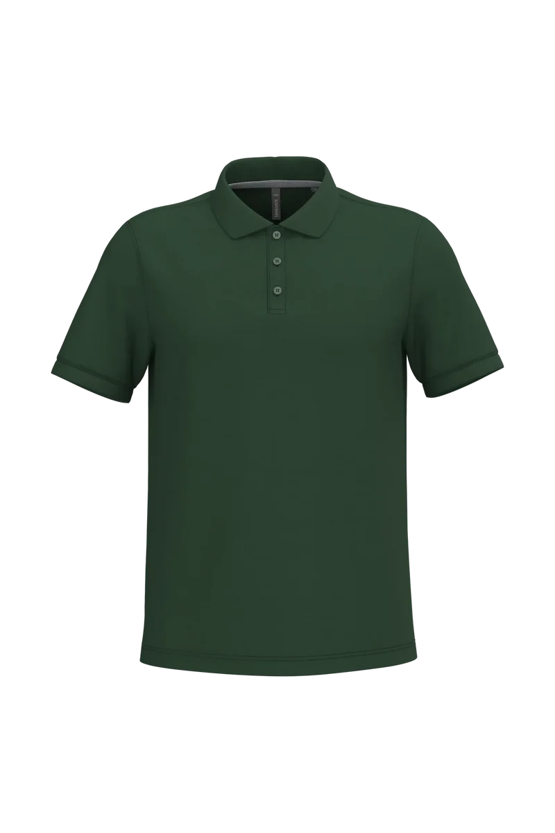 K241 - Polo piqué manches courtes homme