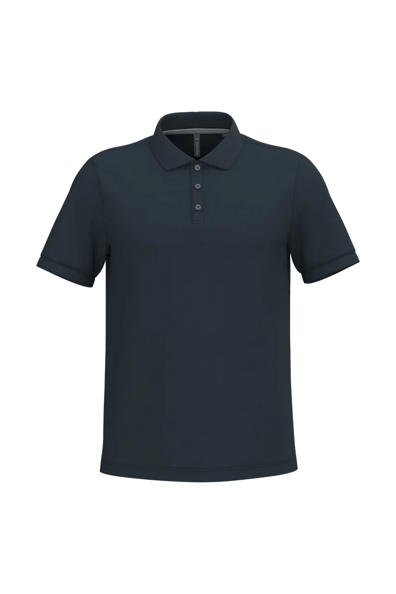 K241 - Polo piqué manches courtes homme