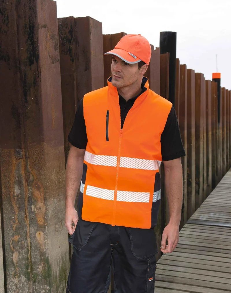 R332X - Bodywarmer de sécurité réversible