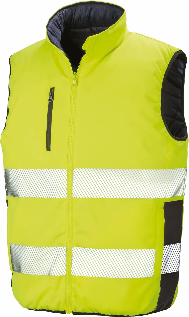 R332X - Bodywarmer de sécurité réversible