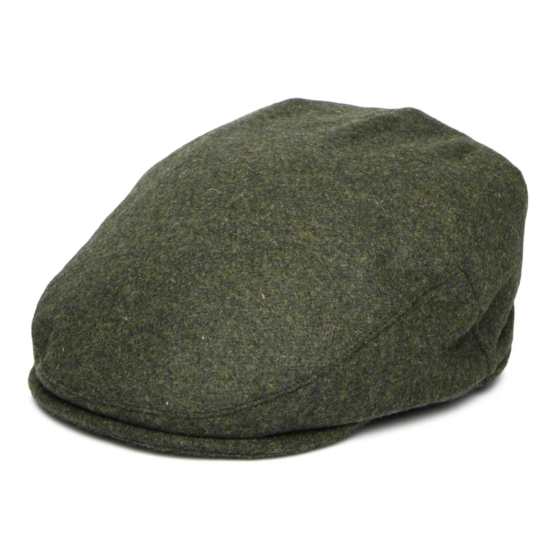 Casquette Plate en Melton Italien Aldo loden FAILSWORTH